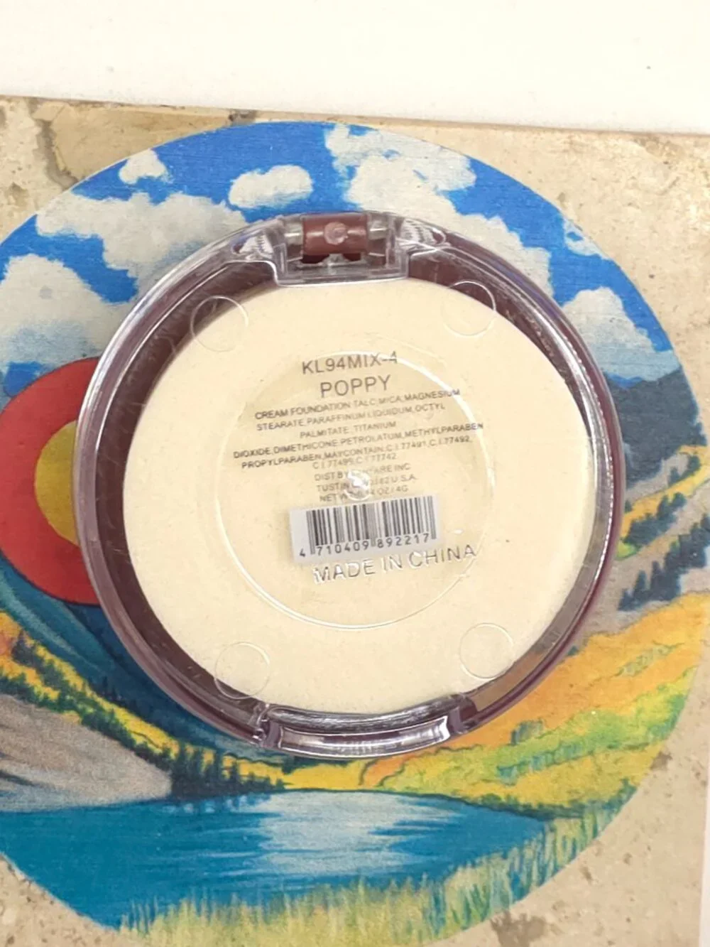 Amuse 2 in 1 Powder & Cream Foundation Compact - Poppy